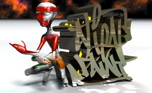 Image created in Strata 3D Design,Poser and Sketchbook Pro