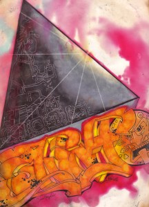 Prismacolor marker on paper