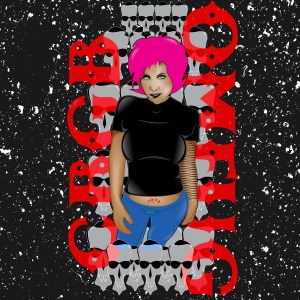 Created in Illustrator.CBGB shirt design contest.