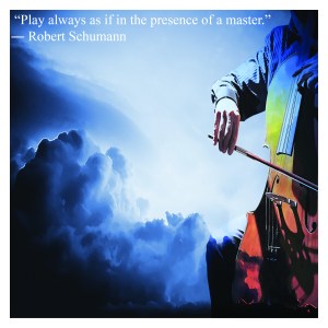 Created with two photos in Photoshop and Indesign.